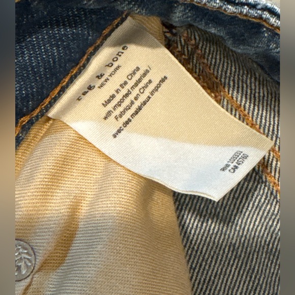 Rag & Bone X Revolve Alex High Rise Straight in Norwalk NWOT - Picture 13 of 15